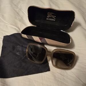 Burberry Brown Sunglasses with Case